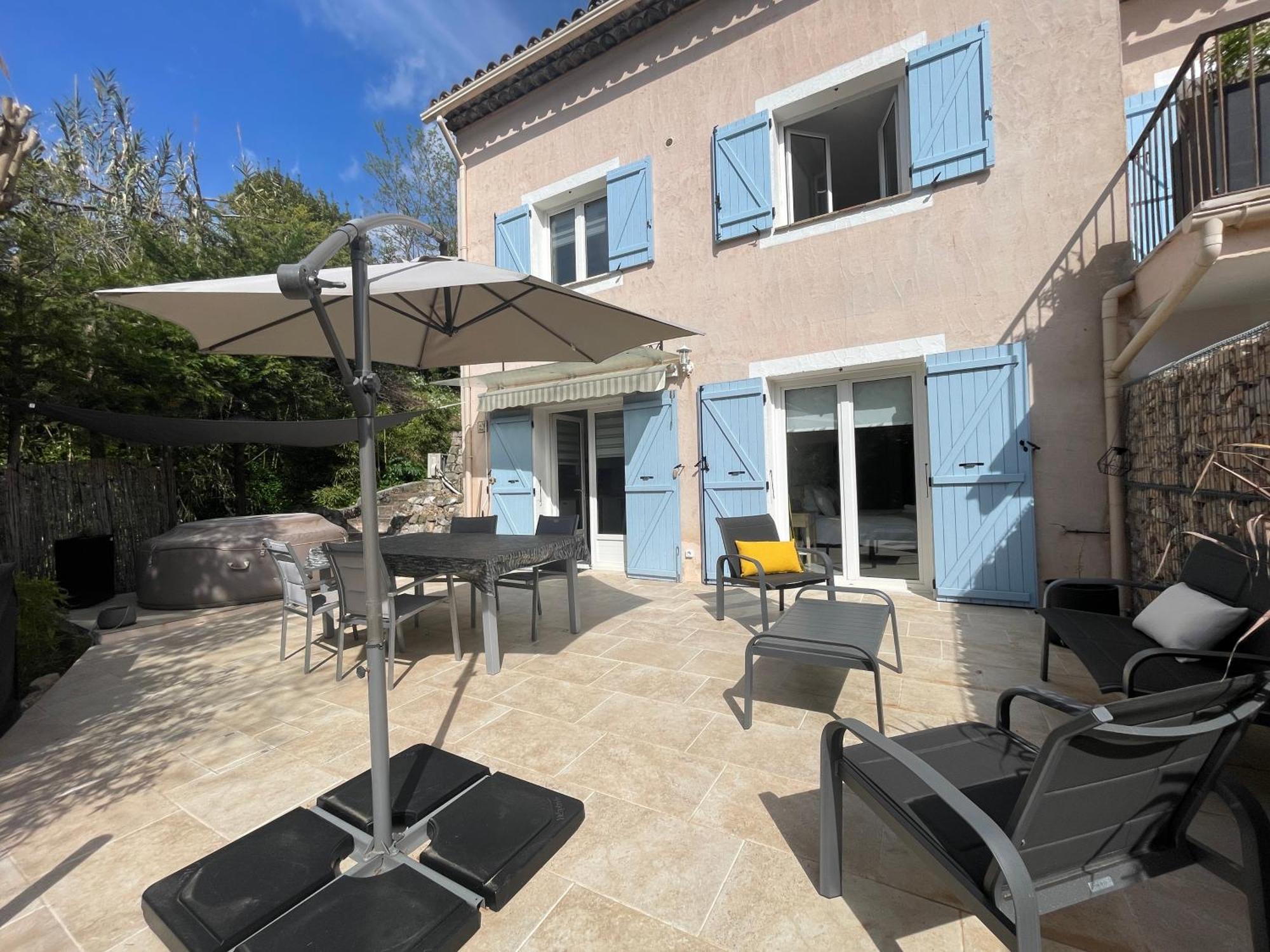 Luva D'Azur, Rez De Villa Le Riou - Le Vallon Le Bar-sur-Loup Exterior foto