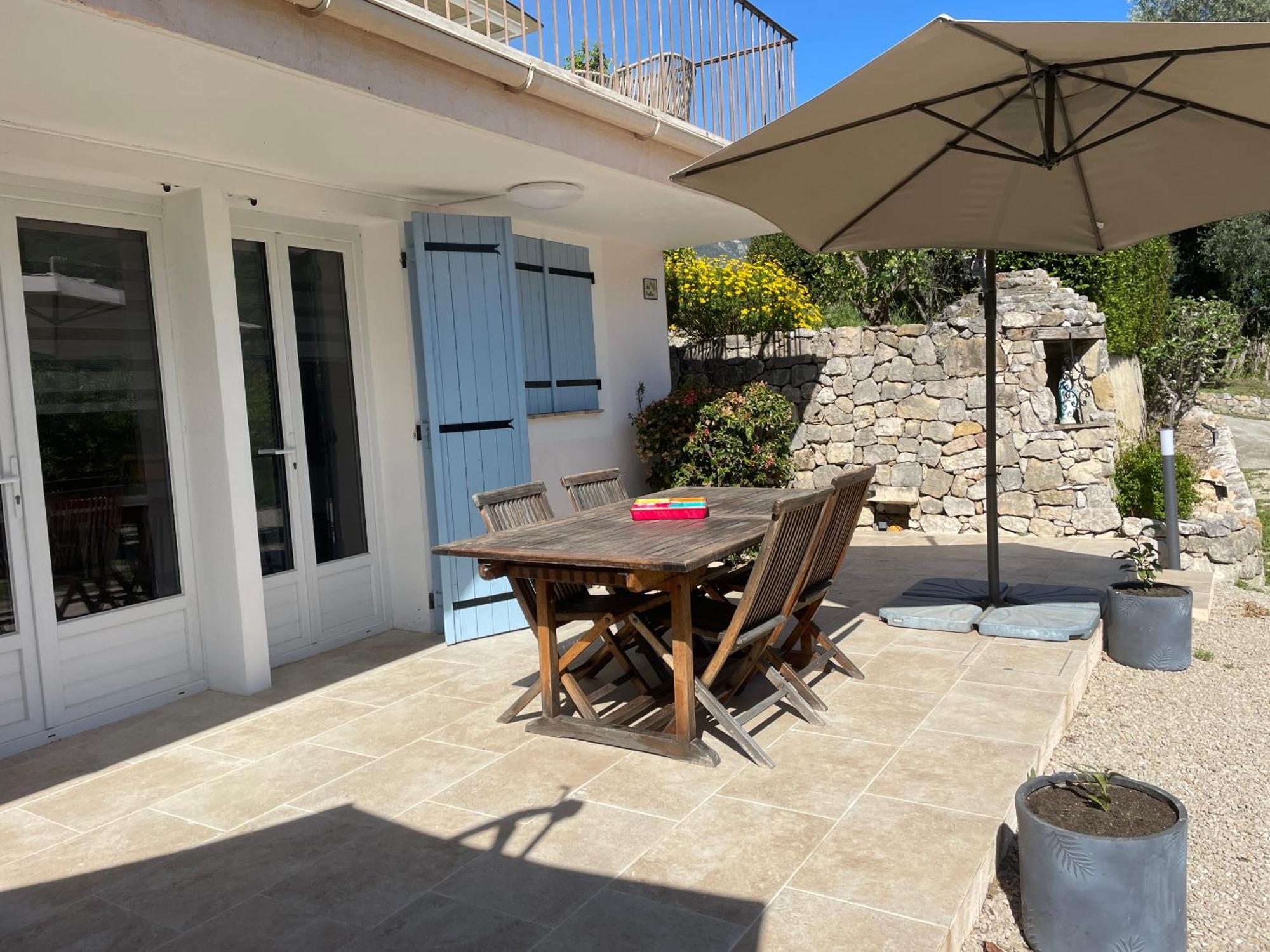 Luva D'Azur, Rez De Villa Le Riou - Le Vallon Le Bar-sur-Loup Exterior foto